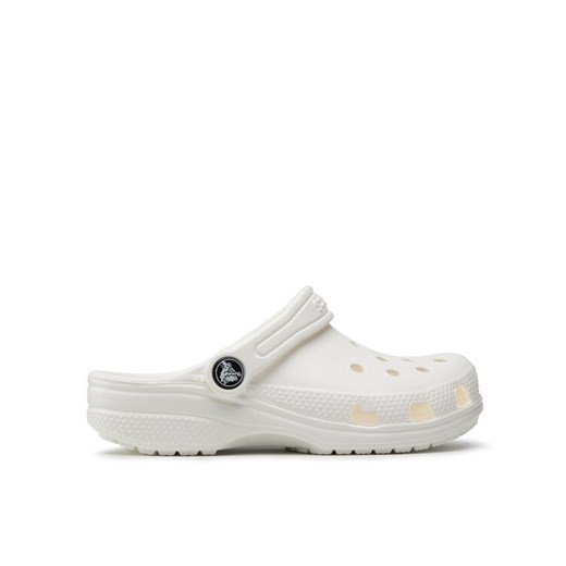 Crocs Klapki Classic Clog K 206991 Biały ze sklepu MODIVO w kategorii Klapki dziecięce - zdjęcie 182720468