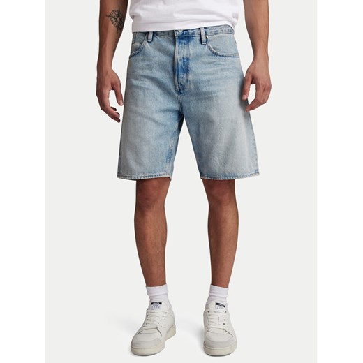 G-Star Raw Szorty jeansowe Dakota D24411-D436-G671 Niebieski Regular Fit ze sklepu MODIVO w kategorii Spodenki męskie - zdjęcie 182720475
