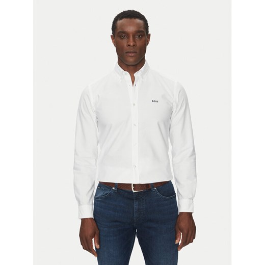 BOSS Koszula H-Roan-Bd-E-C1-243 50521996 Biały Slim Fit 3XL MODIVO