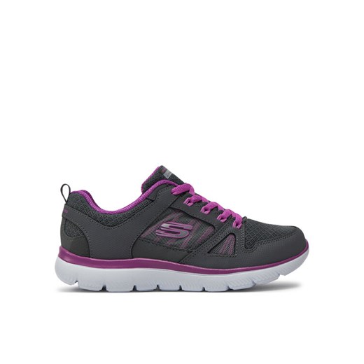 Skechers Sneakersy New World 12997/CCPR Szary ze sklepu MODIVO w kategorii Buty sportowe damskie - zdjęcie 182720548