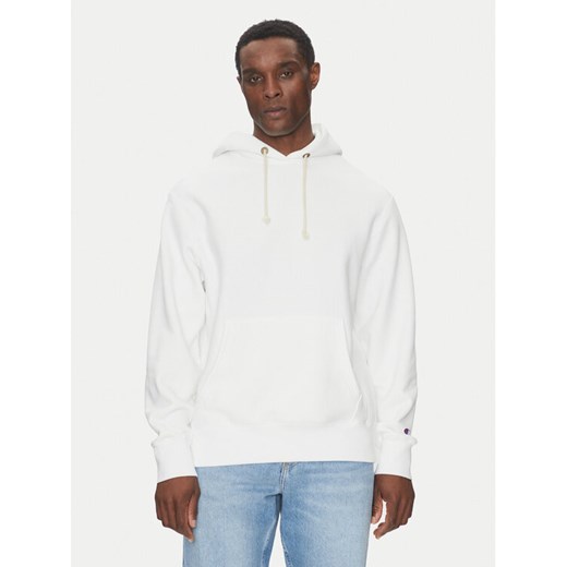 Champion Bluza 220705 Biały Relaxed Fit ze sklepu MODIVO w kategorii Bluzy męskie - zdjęcie 182720575