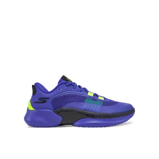 Skechers Buty do koszykówki SKX RESAGRIP 253007/BLBK Niebieski ze sklepu MODIVO w kategorii Buty sportowe męskie - zdjęcie 182720585