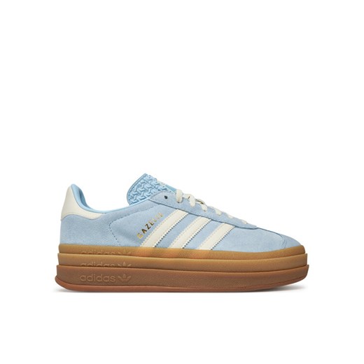 adidas Sneakersy Gazelle Bold JQ7776 Błękitny ze sklepu MODIVO w kategorii Buty sportowe damskie - zdjęcie 182720675