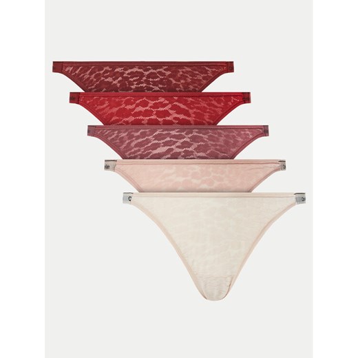 Calvin Klein Underwear Komplet 5 par fig brazylijskich 000QD5252E Kolorowy ze sklepu MODIVO w kategorii Majtki damskie - zdjęcie 182720678