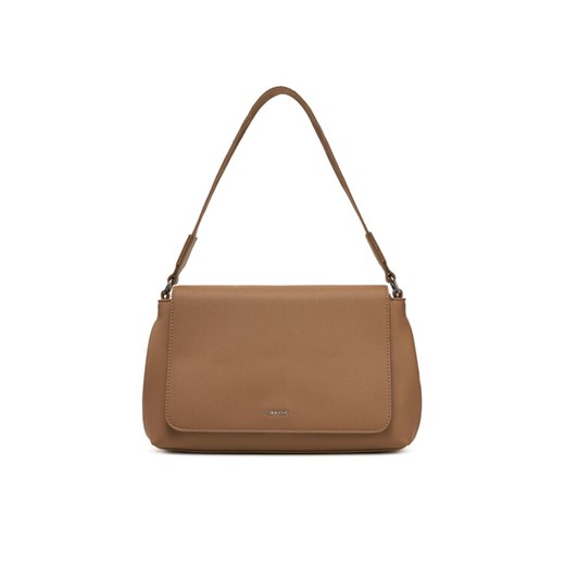 Calvin Klein Torebka K60K613085 Beżowy ze sklepu MODIVO w kategorii Torebki damskie - zdjęcie 182720768