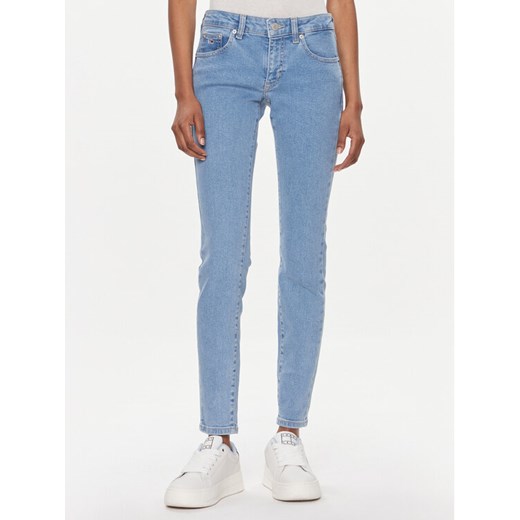 Tommy Jeans Jeansy Sophie Lw Skn Cg4239 DW0DW17148 Niebieski Skinny Fit ze sklepu MODIVO w kategorii Jeansy damskie - zdjęcie 182720796