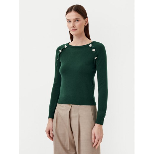 Motivi Sweter M6706001041N Zielony Regular Fit ze sklepu MODIVO w kategorii Swetry damskie - zdjęcie 182720836