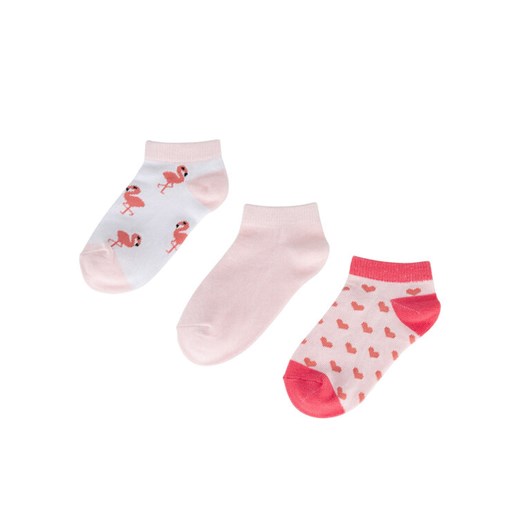 JENNY Skarpety 7KB-001-SS25 (3-PACK) Różowy ze sklepu MODIVO w kategorii Skarpetki dziecięce - zdjęcie 182720875