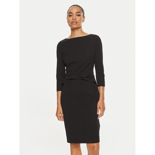 Calvin Klein Sukienka koktajlowa K20K207470 Czarny Slim Fit ze sklepu MODIVO w kategorii Sukienki - zdjęcie 182720877