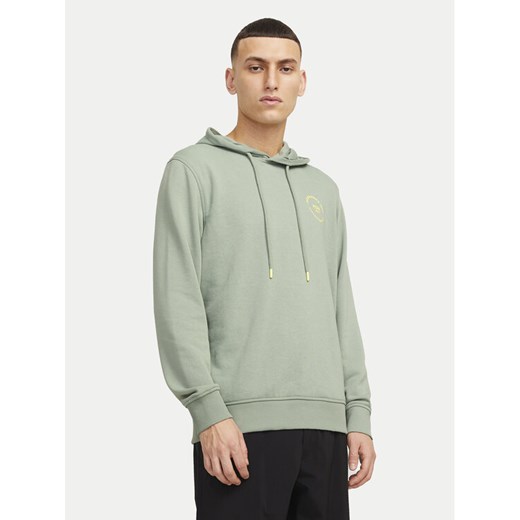 Jack&Jones Bluza Simon 12269353 Zielony Standard Fit ze sklepu MODIVO w kategorii Bluzy męskie - zdjęcie 182720897