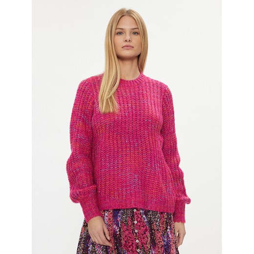 Fransa Sweter 20612708 Różowy Regular Fit ze sklepu MODIVO w kategorii Swetry damskie - zdjęcie 182720899