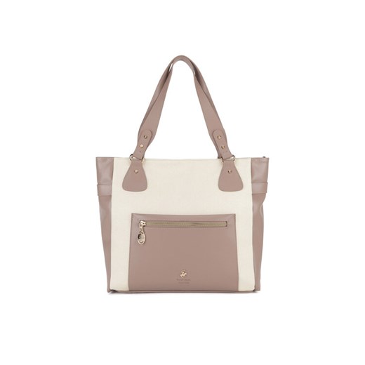 Beverly Hills Polo Club Torebka BHPC-C-002-07 Różowy ze sklepu MODIVO w kategorii Torby Shopper bag - zdjęcie 182721015