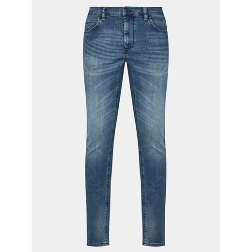 Sisley Jeansy 4Y7V576L9 Niebieski Skinny Fit ze sklepu MODIVO w kategorii Jeansy męskie - zdjęcie 182721106