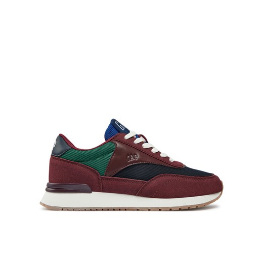 Gap Sneakersy New York Fine Mesh W GAF007F5SWRDEYGP Bordowy ze sklepu MODIVO w kategorii Buty sportowe damskie - zdjęcie 182721149