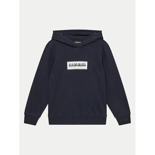 Napapijri Bluza B-Chamois NP0A4HY4 S Granatowy Regular Fit ze sklepu MODIVO w kategorii Bluzy chłopięce - zdjęcie 182721167
