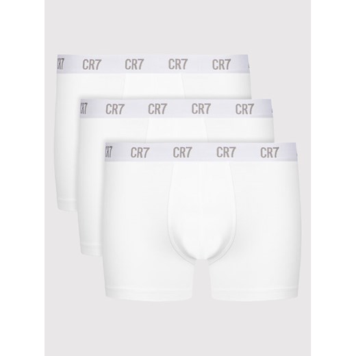 Cristiano Ronaldo CR7 Komplet 3 par bokserek Main Basic 3Pack 8100-49-100 Biały ze sklepu MODIVO w kategorii Majtki męskie - zdjęcie 182721196