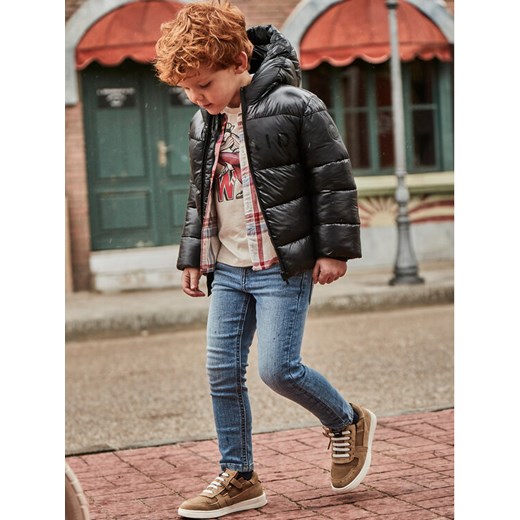 Mayoral Jeansy 504 Niebieski Slim Fit ze sklepu MODIVO w kategorii Spodnie chłopięce - zdjęcie 182721198