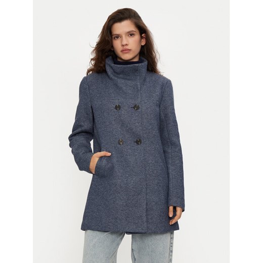 ONLY Płaszcz przejściowy Sedona 15321868 Niebieski Regular Fit ze sklepu MODIVO w kategorii Płaszcze damskie - zdjęcie 182721227