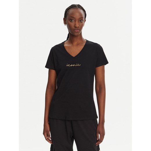 Liu Jo Sport T-Shirt TA5179 J6040 Czarny Regular Fit ze sklepu MODIVO w kategorii Bluzki damskie - zdjęcie 182721238