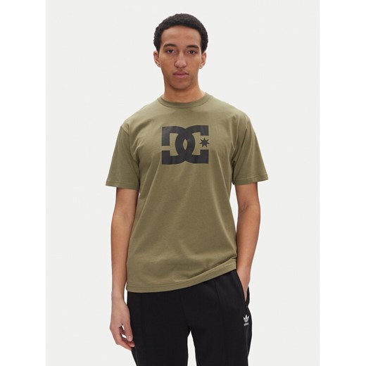 DC T-Shirt ADYZT05373 Zielony Heritage Fit ze sklepu MODIVO w kategorii T-shirty męskie - zdjęcie 182721326