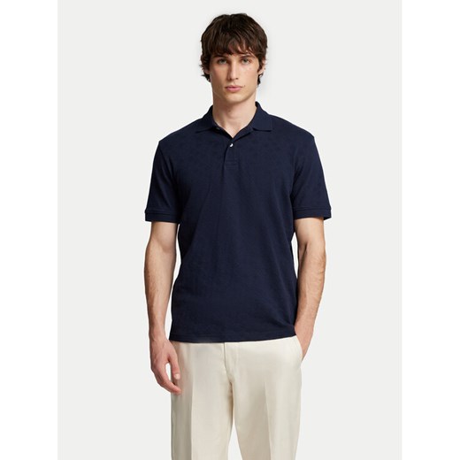 Selected Homme Polo Paul 16096767 Granatowy Regular Fit ze sklepu MODIVO w kategorii T-shirty męskie - zdjęcie 182721398