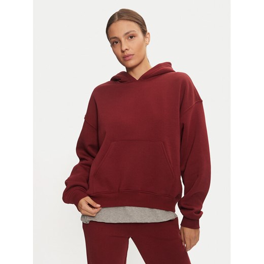 Gina Tricot Bluza 21735 Czerwony Oversize ze sklepu MODIVO w kategorii Bluzy damskie - zdjęcie 182721405