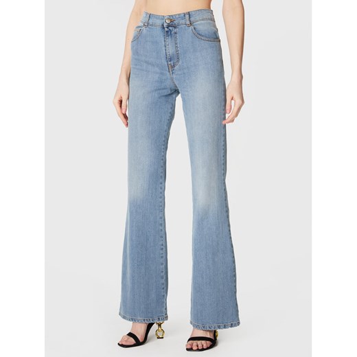 TWINSET Jeansy 231TP2588 Niebieski Flared Leg ze sklepu MODIVO w kategorii Jeansy damskie - zdjęcie 182721418