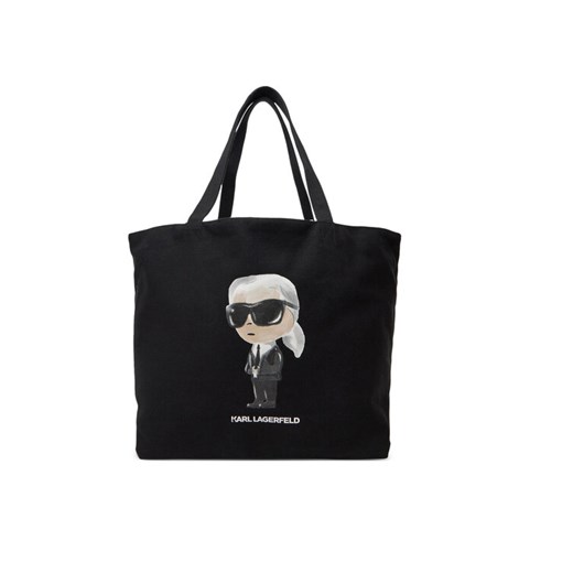 KARL LAGERFELD Torebka A2W50027 Czarny ze sklepu MODIVO w kategorii Torby Shopper bag - zdjęcie 182721537