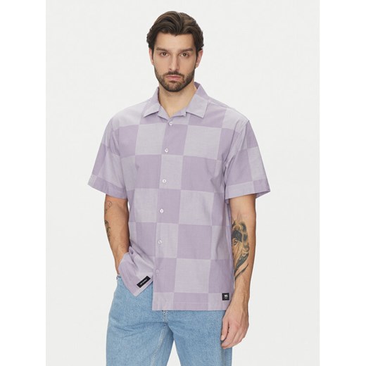 Vans Koszula VN000M18E571 Fioletowy Regular Fit ze sklepu MODIVO w kategorii Koszule męskie - zdjęcie 182721658