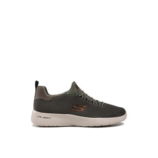 Skechers Sneakersy Dynamight 58360/OLV Zielony ze sklepu MODIVO w kategorii Buty sportowe męskie - zdjęcie 182721689