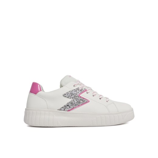 Geox Sneakersy J Mikiroshi Girl J45DVA 0BCEW C0563 D Biały ze sklepu MODIVO w kategorii Trampki dziecięce - zdjęcie 182721756