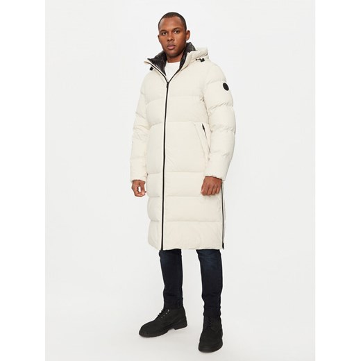Woolrich Kurtka puchowa Sierra CFWOOU0805MRUT3107 Beżowy Regular Fit ze sklepu MODIVO w kategorii Kurtki męskie - zdjęcie 182721786