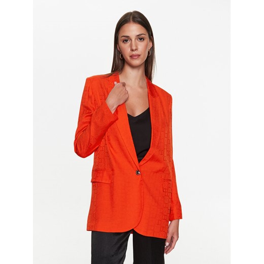 TWINSET Marynarka 231TT2144 Pomarańczowy Regular Fit ze sklepu MODIVO w kategorii Marynarki damskie - zdjęcie 182721808