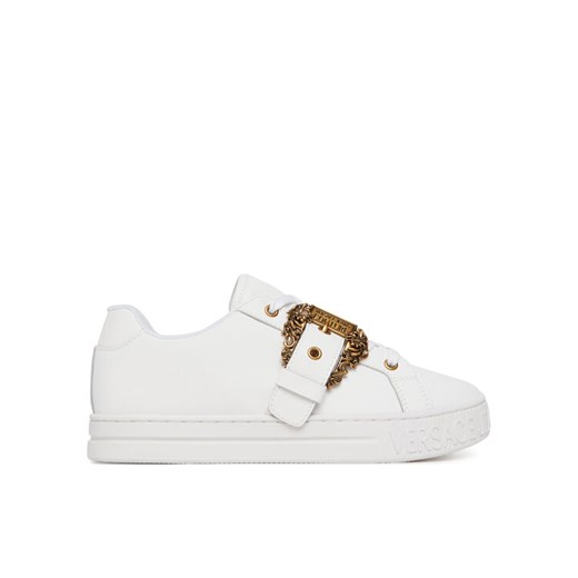 Versace Jeans Couture Sneakersy 78VA3SK9 Biały ze sklepu MODIVO w kategorii Buty sportowe damskie - zdjęcie 182721827