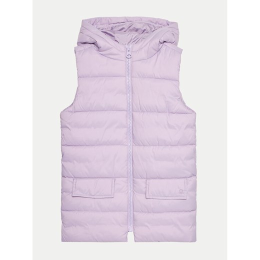 United Colors Of Benetton Kamizelka 2WU0CJ00P Fioletowy Regular Fit United Colors Of Benetton 160 MODIVO