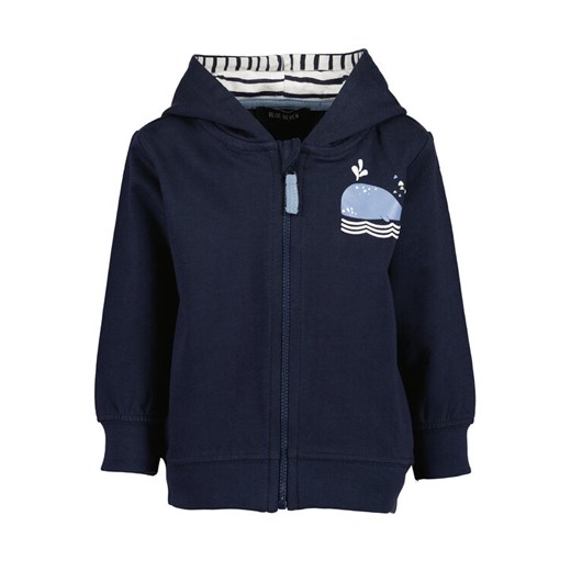 Blue Seven Bluza 936057 X Granatowy Regular Fit ze sklepu MODIVO w kategorii Bluzy i swetry - zdjęcie 182721885