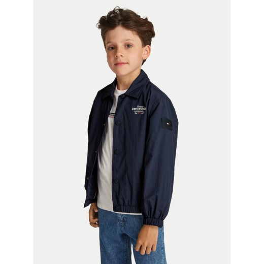 Tommy Hilfiger Kurtka przejściowa Coach KB0KB09364 Granatowy Regular Fit ze sklepu MODIVO w kategorii Kurtki chłopięce - zdjęcie 182721906