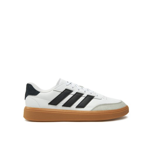 adidas Sneakersy Courtblock JS4116 Biały ze sklepu MODIVO w kategorii Buty sportowe męskie - zdjęcie 182722127