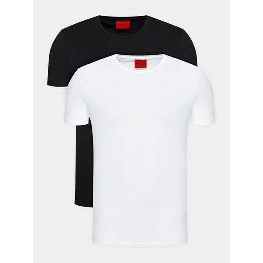 Hugo Komplet 2 t-shirtów 50325440 Czarny Slim Fit ze sklepu MODIVO w kategorii Podkoszulki męskie - zdjęcie 182722139