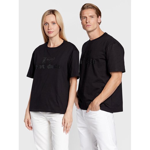 2005 T-Shirt Unisex Hot Dads Czarny Regular Fit ze sklepu MODIVO w kategorii Bluzki damskie - zdjęcie 182722237