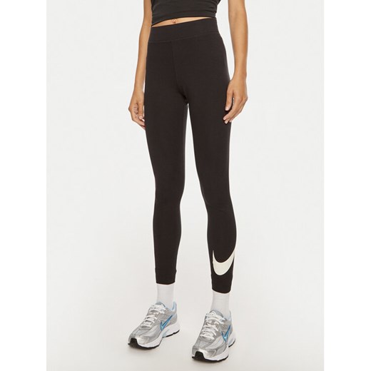Nike Legginsy DV7795 Czarny Tight Fit ze sklepu MODIVO w kategorii Spodnie damskie - zdjęcie 182722308
