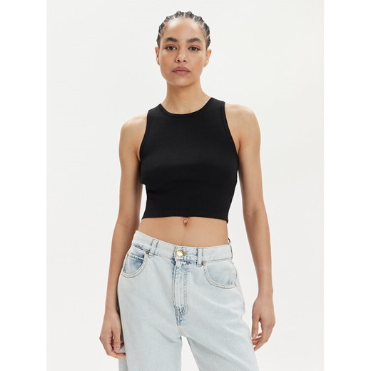 Vero Moda Top Ginny 10300339 Czarny Slim Fit ze sklepu MODIVO w kategorii Bluzki damskie - zdjęcie 182722346