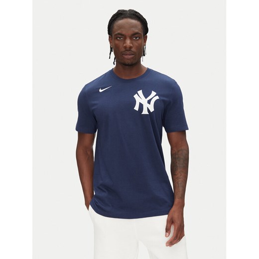 Nike T-Shirt N199-44B-NK-0U5 Granatowy Regular Fit ze sklepu MODIVO w kategorii T-shirty męskie - zdjęcie 182722359