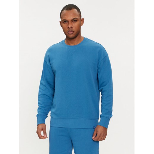 United Colors Of Benetton Bluza 3J68U1009 Niebieski Regular Fit ze sklepu MODIVO w kategorii Bluzy męskie - zdjęcie 182722366
