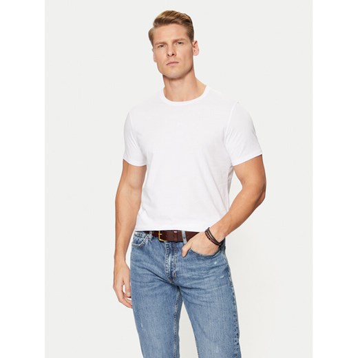 Guess T-Shirt M4GP39 K7HD0 Biały Regular Fit ze sklepu MODIVO w kategorii T-shirty męskie - zdjęcie 182722377