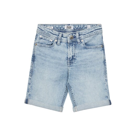 Jack&Jones Junior Szorty jeansowe Rick 12269799 Niebieski Regular Fit ze sklepu MODIVO w kategorii Spodenki chłopięce - zdjęcie 182722489