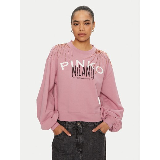 PINKO Bluza Ceresole 102827 A1LU Różowy Regular Fit Pinko XS MODIVO