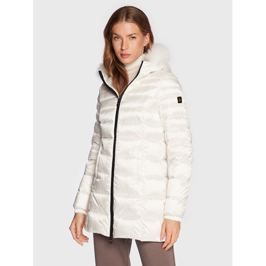 RefrigiWear Kurtka puchowa Mead W98101 RA0035 Biały Slim Fit ze sklepu MODIVO w kategorii Kurtki damskie - zdjęcie 182722657