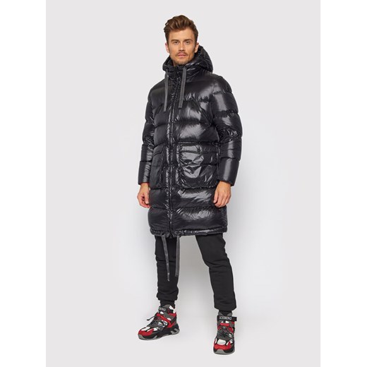 Trussardi Kurtka puchowa 52S00628 Czarny Regular Fit ze sklepu MODIVO w kategorii Kurtki męskie - zdjęcie 182722755