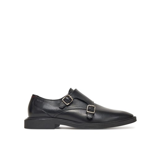 HUGO Półbuty Gryff 50541740 Czarny ze sklepu MODIVO w kategorii Buty eleganckie męskie - zdjęcie 182722758